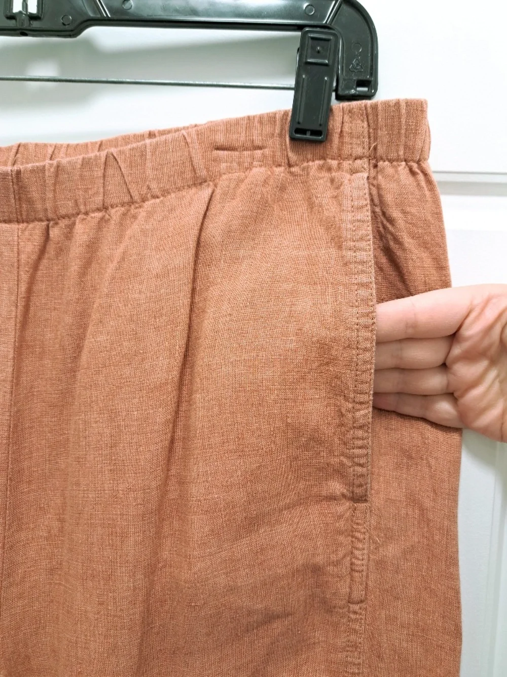 Eileen Fisher Délavé Lantern Linen Pant Size Large - Picture 3 of 10